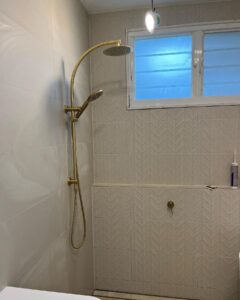 bathroom plumbing shower