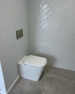 bathroom plumbing toilet